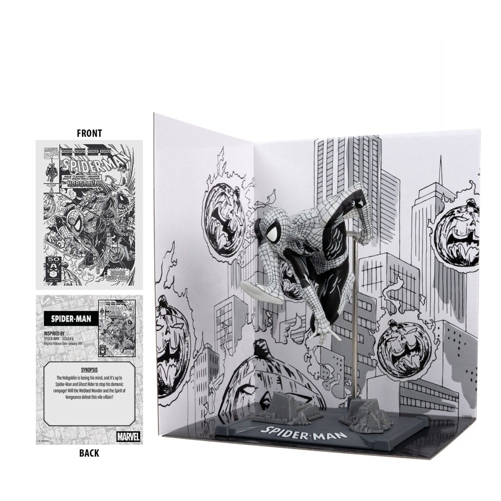 Marvel Collection PVC Statue 1/10 Spider-Man (Spider-Man #6)(Line Art)(Gold Label) 10 cm - Preorder - ETA: 09.09.2025