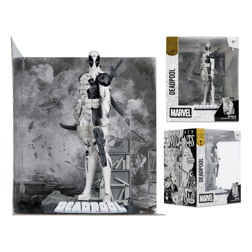 Marvel Collection PVC Statue 1/10 Deadpool (The New Mutants #98) (Line Art) (Gold Label) 17 cm - Preorder - ETA: 25.11.2025