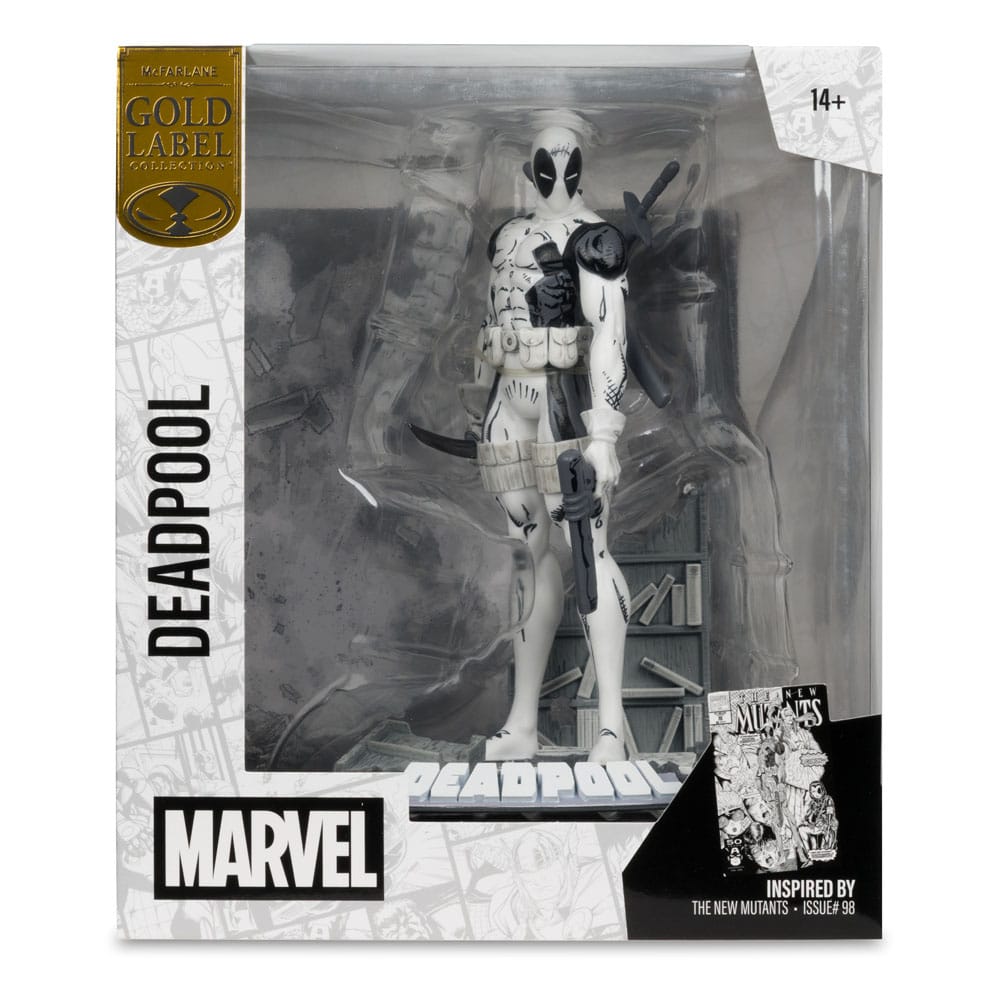 Marvel Collection PVC Statue 1/10 Deadpool (The New Mutants #98) (Line Art) (Gold Label) 17 cm - Preorder - ETA: 25.11.2025