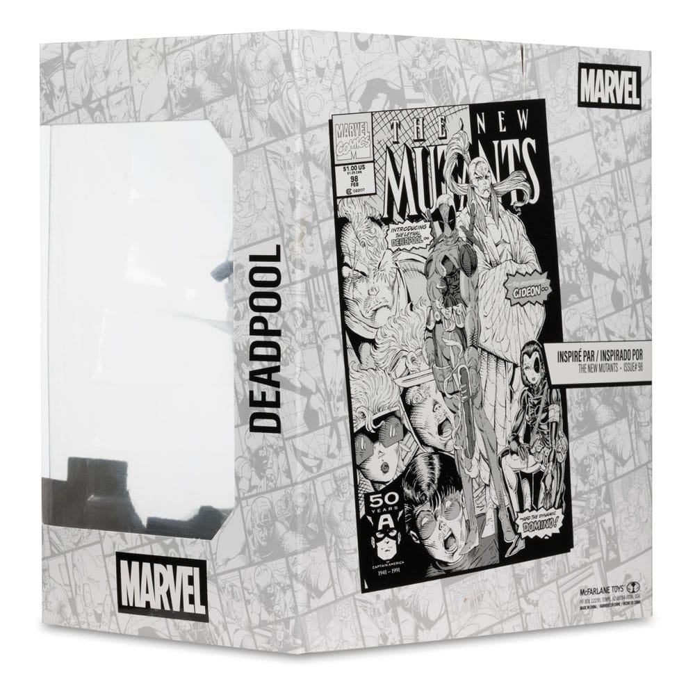 Marvel Collection PVC Statue 1/10 Deadpool (The New Mutants #98) (Line Art) (Gold Label) 17 cm - Preorder - ETA: 25.11.2025