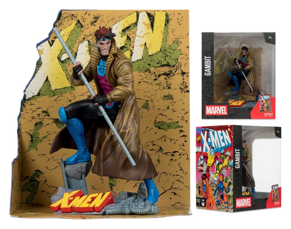 Marvel Collection PVC Statue 1/10 Gambit (X-Men #1) 18 cm - Versand: 7 Tage nach Bestellung