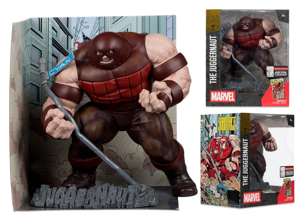 Marvel Collection PVC Statue 1/10 The Juggernaut (Spider-Man #16) Gold Label 17 cm - Versand: 7 Tage nach Bestellung