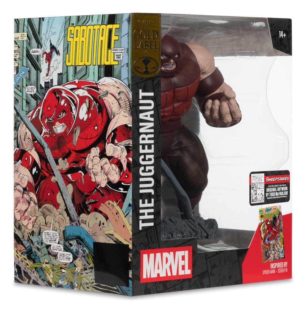 Marvel Collection PVC Statue 1/10 The Juggernaut (Spider-Man #16) Gold Label 17 cm - Versand: 7 Tage nach Bestellung