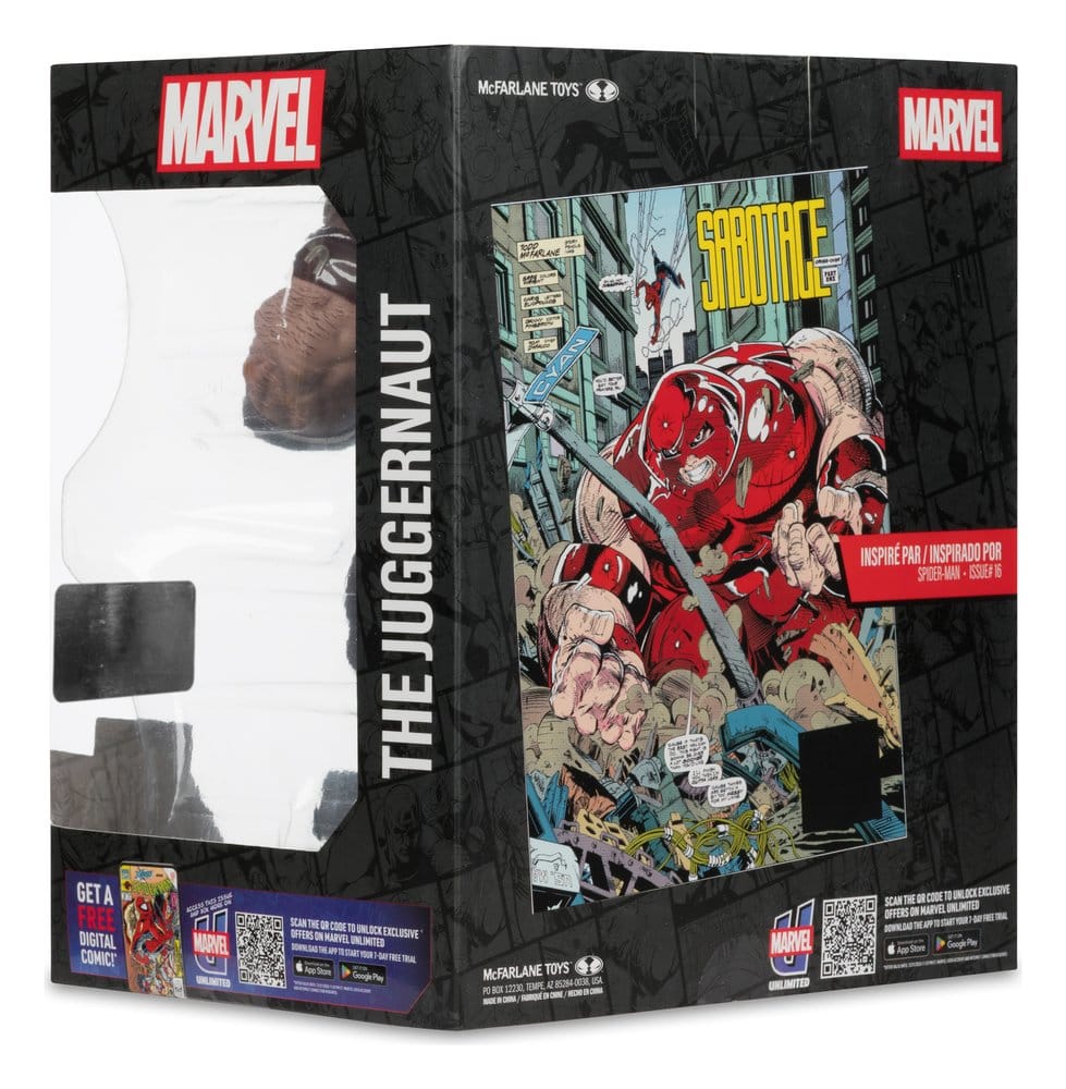 Marvel Collection PVC Statue 1/10 The Juggernaut (Spider-Man #16) Gold Label 17 cm - Versand: 7 Tage nach Bestellung