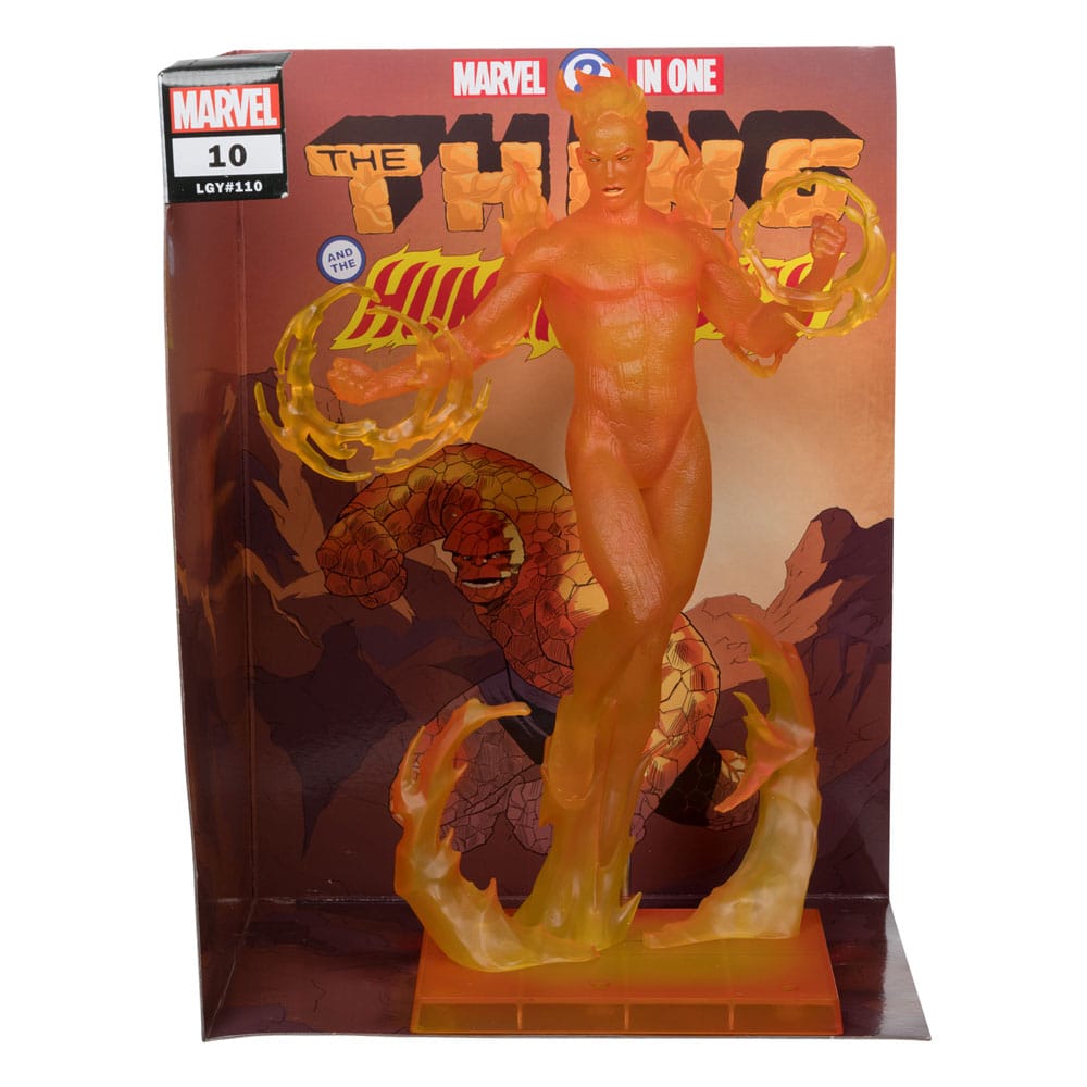 Marvel Collection PVC Statue 1/6 Human Torch (Marvel 2 in 1 #10) 29 cm - Versand: 5-7 Tage nach Bestellung