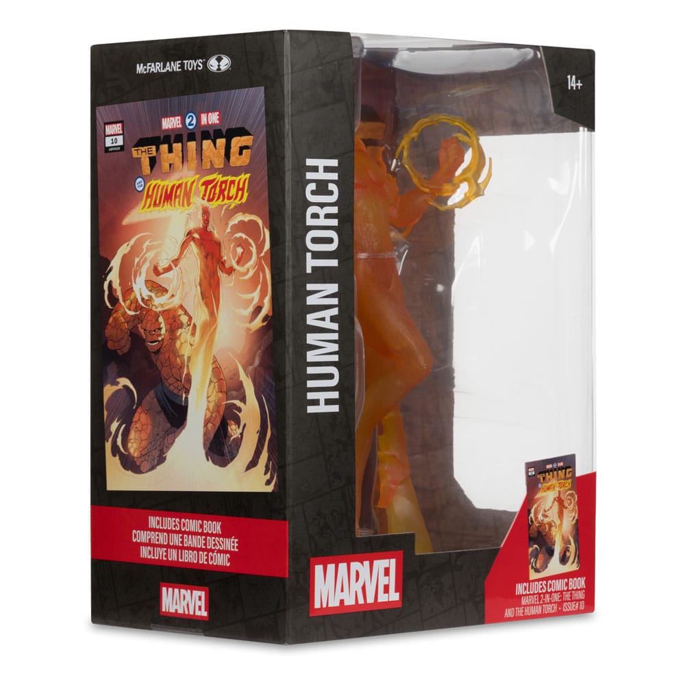Marvel Collection PVC Statue 1/6 Human Torch (Marvel 2 in 1 #10) 29 cm - Versand: 5-7 Tage nach Bestellung