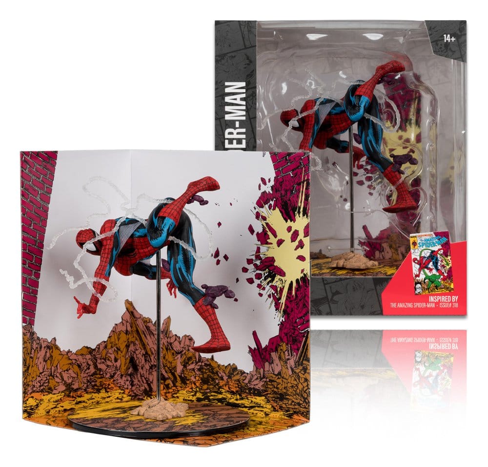 Marvel Collection PVC Figur 1/10 Spider-Man (The Amazing Spider-Man #318) 17 cm - Versand: 7 Tage nach Bestellung
