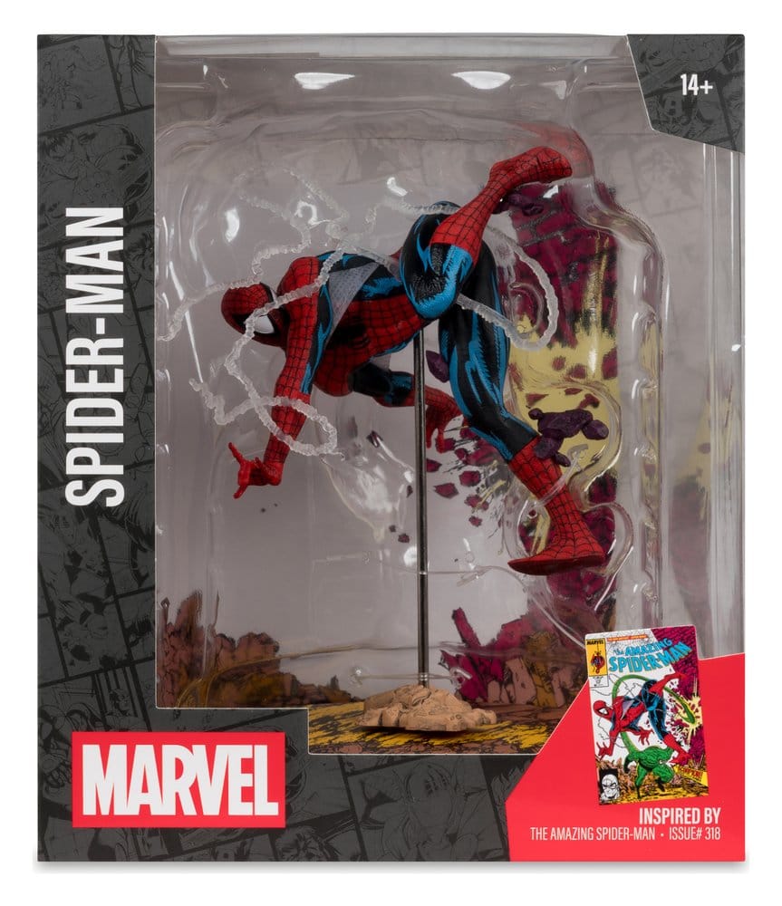 Marvel Collection PVC Figur 1/10 Spider-Man (The Amazing Spider-Man #318) 17 cm - Versand: 7 Tage nach Bestellung