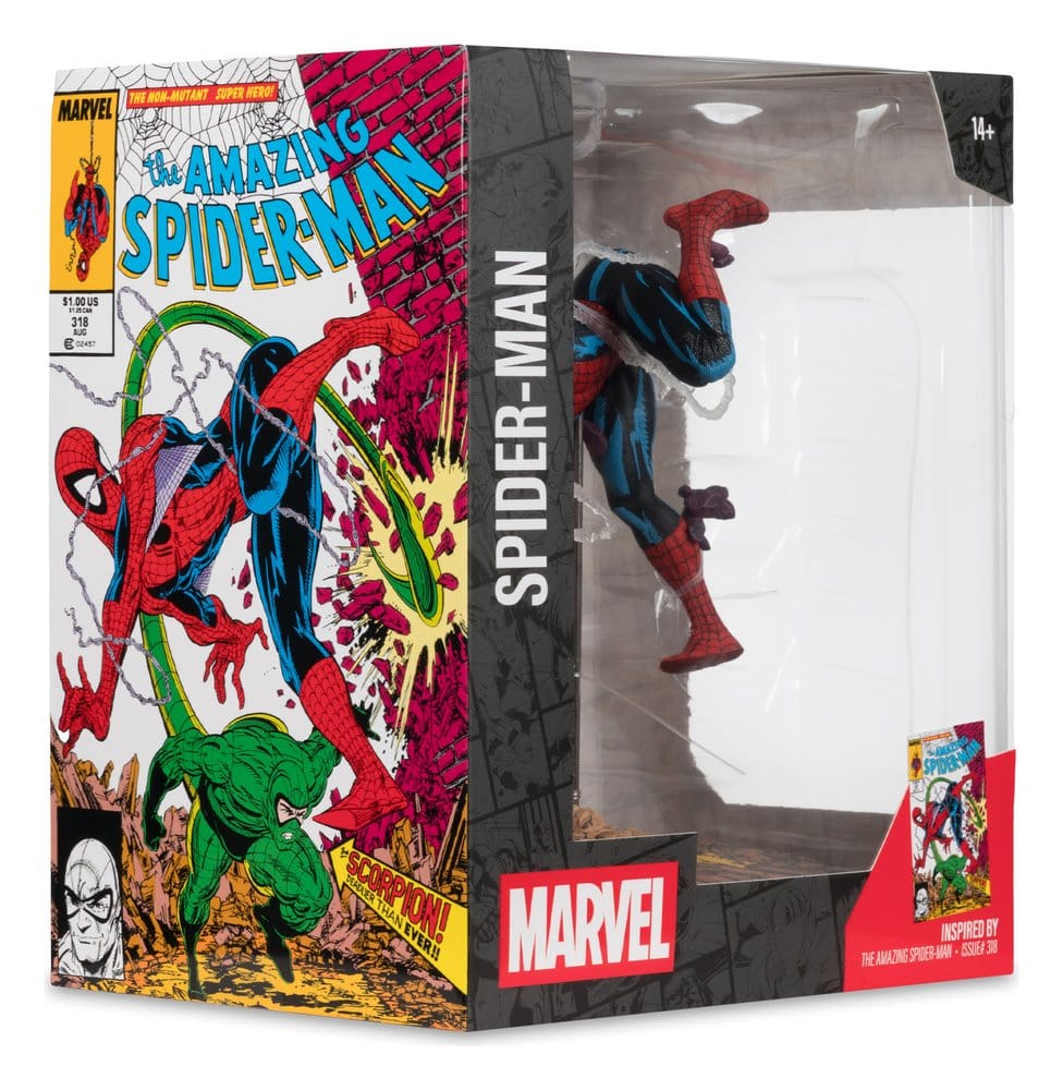 Marvel Collection PVC Figur 1/10 Spider-Man (The Amazing Spider-Man #318) 17 cm - Versand: 7 Tage nach Bestellung