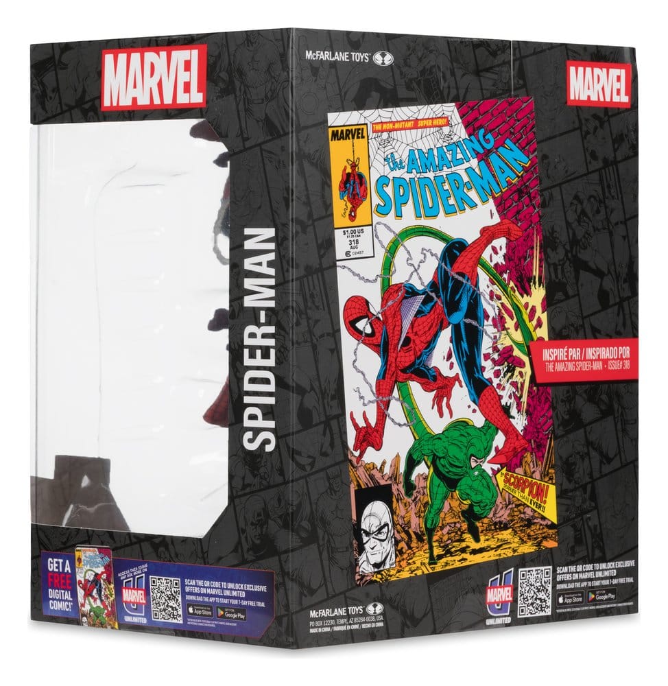 Marvel Collection PVC Figur 1/10 Spider-Man (The Amazing Spider-Man #318) 17 cm - Versand: 7 Tage nach Bestellung