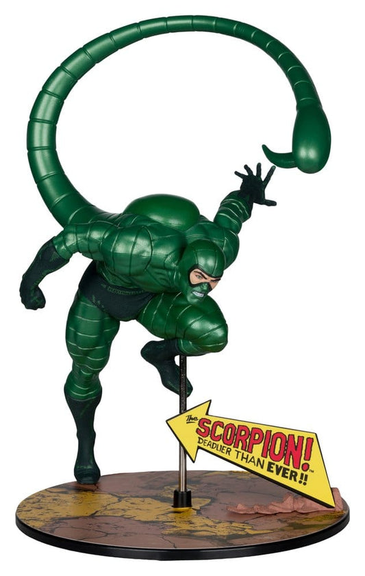 Marvel PVC Statue !/10 Scorpion (Metallic) (The Amazing Spider-Man #318) (Gold Label) 18 cm - Versand: 7 Tage nach Bestellung