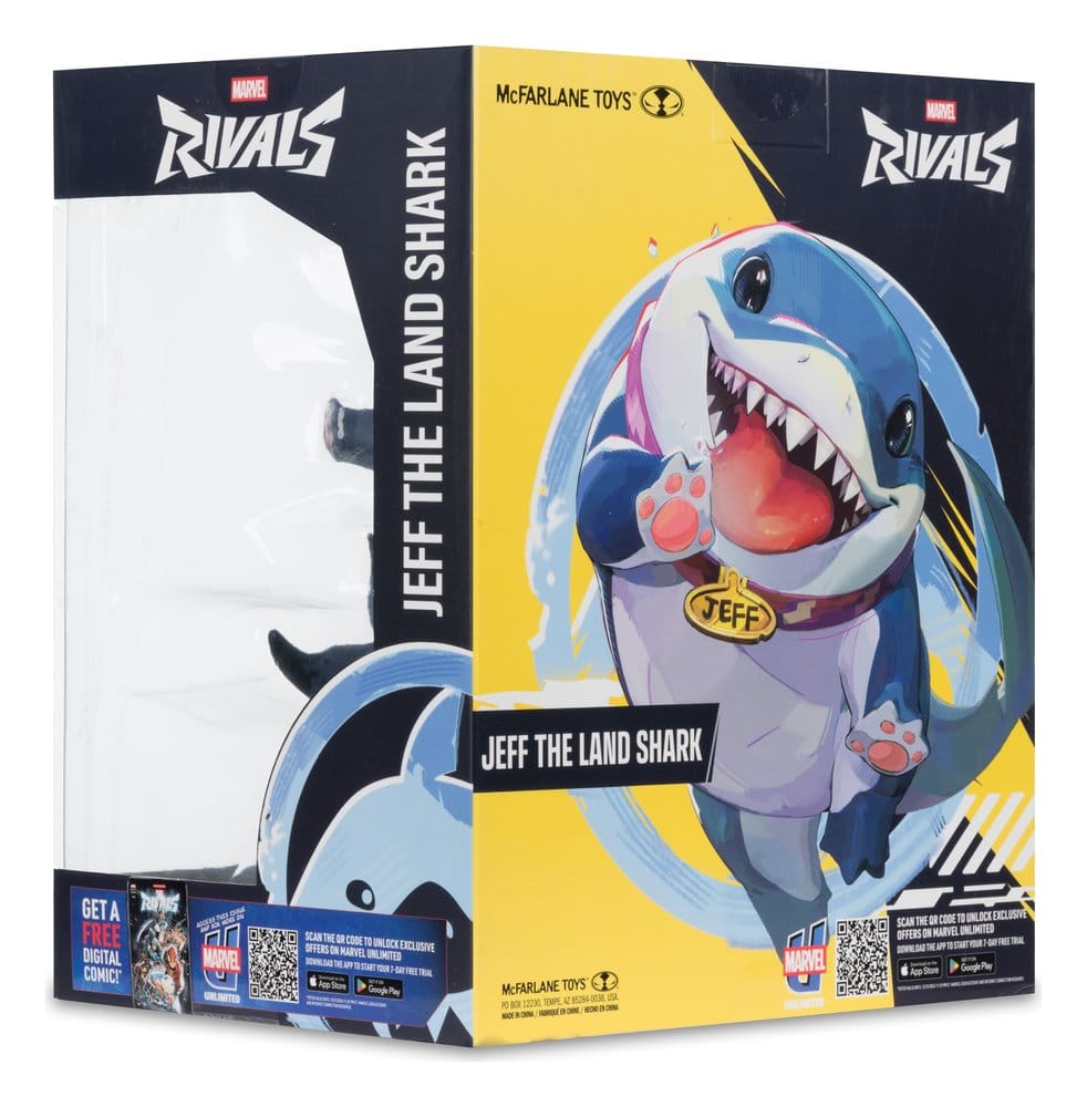 Marvel Rivals Collection Gamerverse 1/10 Actionfigur Jeff The Land Shark 20 cm  - Versand: 7 Tage nach Bestellung
