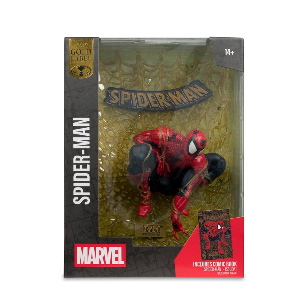 Marvel Collection PVC Statue 1/6 Spider-Man (Spider-Man # 1) (Gold Edition) (Gold Label) 15 cm - Preorder - ETA: 29.10.2025