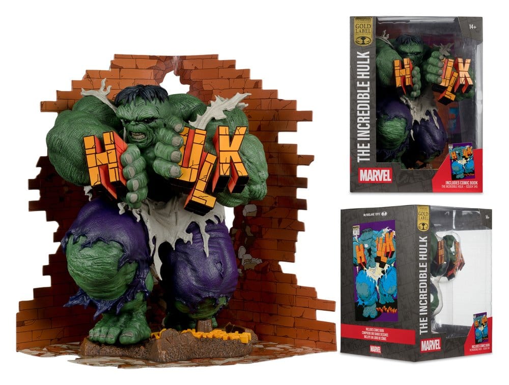 Marvel PVC Statue 1/6 Hulk (The Incredible Hulk #345) (Gold Label) - Preorder - ETA: 01.08.2026