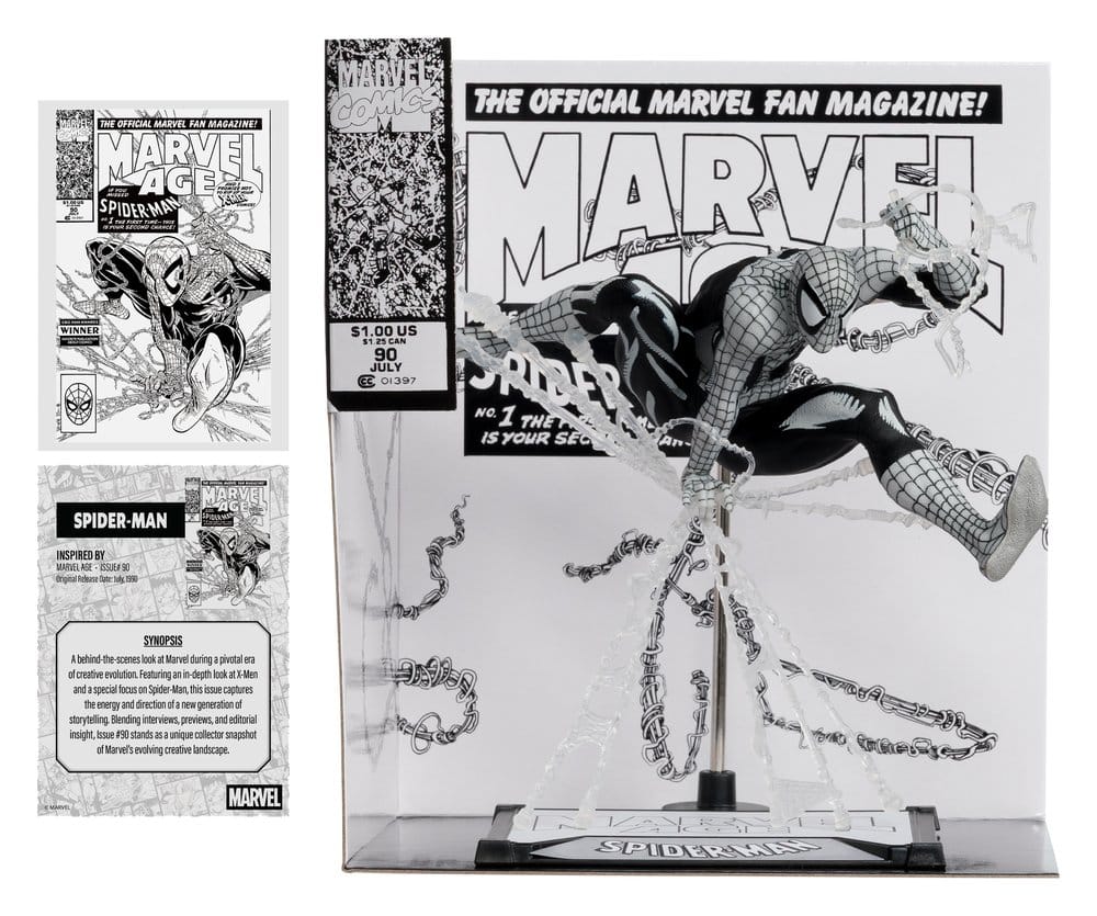 Marvel PVC Statue 1/10 Spider-Man (Marvel Age #90) (Line Art) 18 cm - Preorder - ETA: 01.08.2026