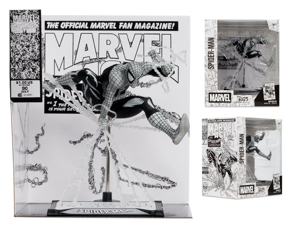 Marvel PVC Statue 1/10 Spider-Man (Marvel Age #90) (Line Art) 18 cm - Preorder - ETA: 01.08.2026