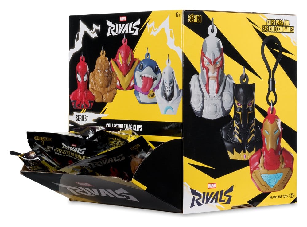 Marvel Rivals Taschenanhänger 6 cm Blind Bag Display (24) - Preorder - ETA: 01.08.2026