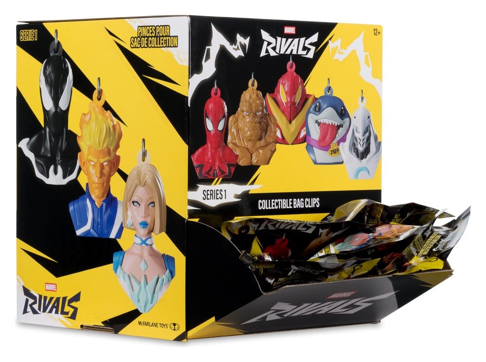 Marvel Rivals Taschenanhänger 6 cm Blind Bag Display (24) - Preorder - ETA: 01.08.2026
