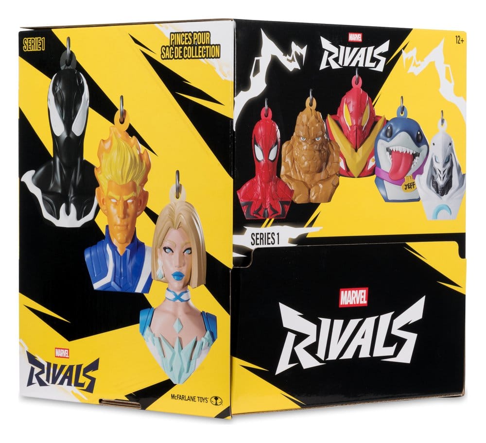 Marvel Rivals Taschenanhänger 6 cm Blind Bag Display (24) - Preorder - ETA: 01.08.2026