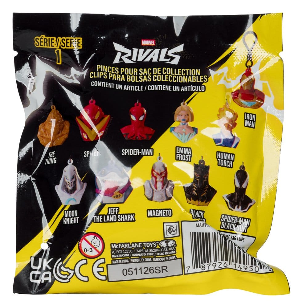 Marvel Rivals Taschenanhänger 6 cm Blind Bag Display (24) - Preorder - ETA: 01.08.2026