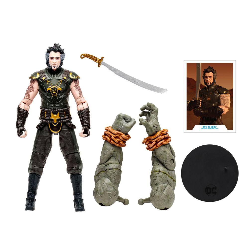 DC Gaming Build A Actionfigur Ra's Al Ghul (Arkham City) 18 cm - Preorder - ETA: 06.01.2026