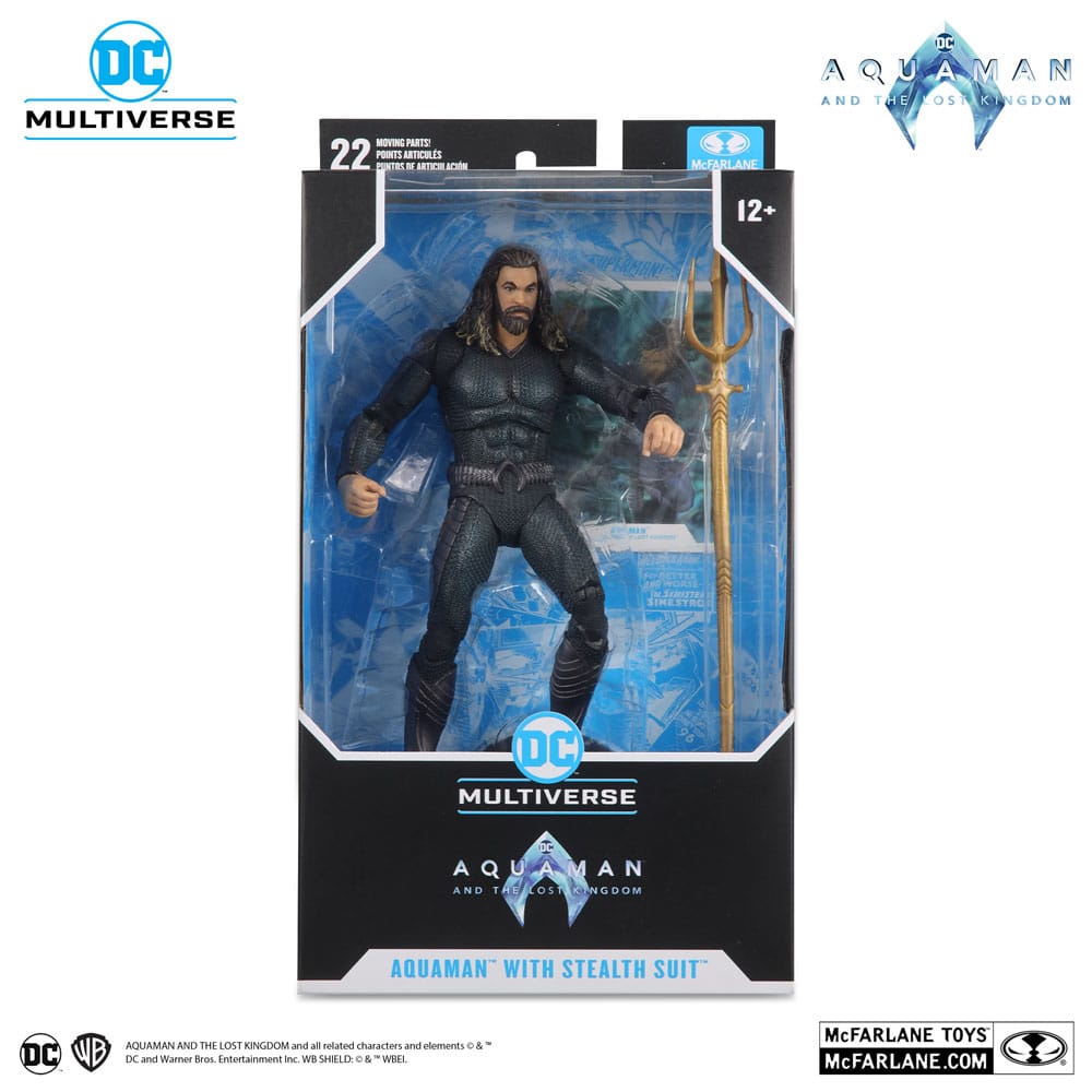 Aquaman and the Lost Kingdom DC Multiverse Actionfigur Aquaman with Stealth Suit 18 cm - sofort lieferbar