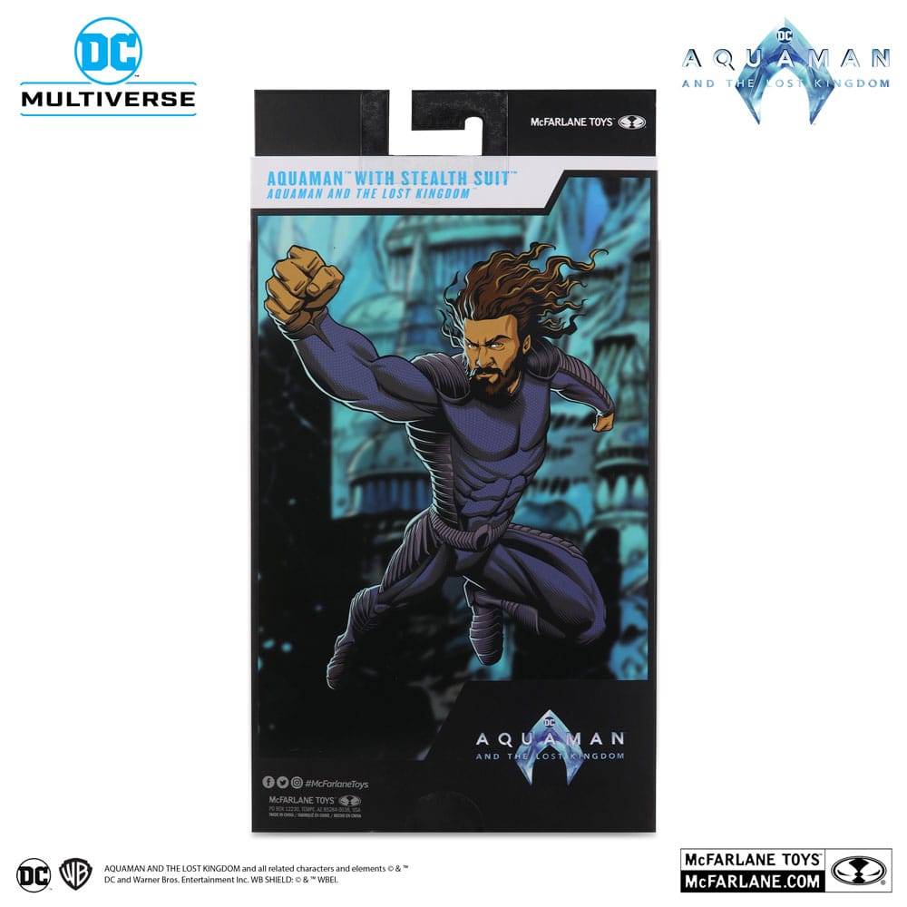 Aquaman and the Lost Kingdom DC Multiverse Actionfigur Aquaman with Stealth Suit 18 cm - sofort lieferbar