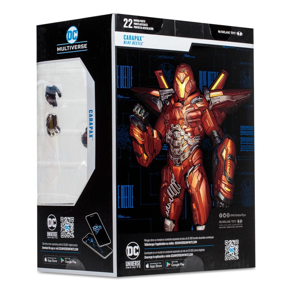 DC Blue Beetle Movie Actionfigur Megafig Carapax 30 cm - sofort lieferbar