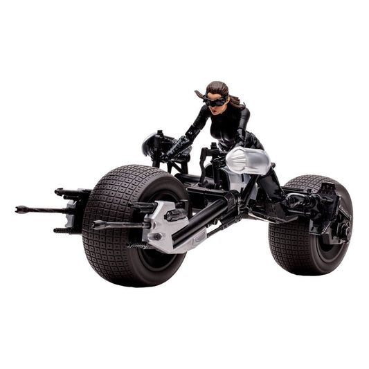 DC Multiverse Fahrzeug Batpod with Catwoman (The Dark Knight Rises) - Versand: 5-7 Tage nach Bestellung