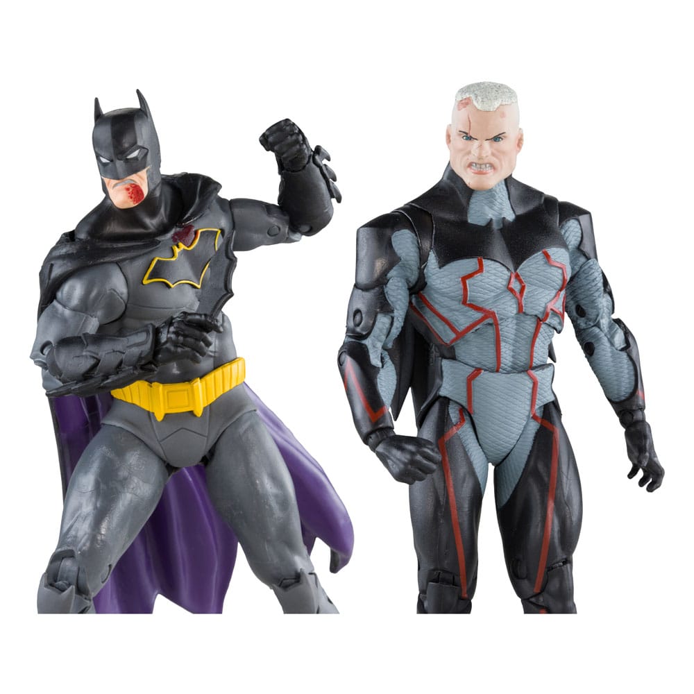 DC Collector Actionfiguren 2er-Pack Omega (Unmasked) & Batman (Bloody)(Gold Label) 18 cm - Versand: 5-7 Tage nach Bestellung