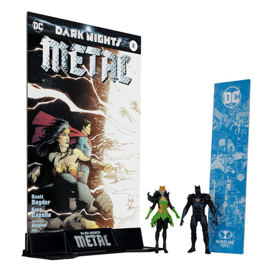 DC Direct Page Punchers Actionfiguren 2er-Pack Batman of Earth-44 & Batman of Earth-11 (Dark Nights: Metal) 8 cm - Versand: 5-7 Tage nach Bestellung