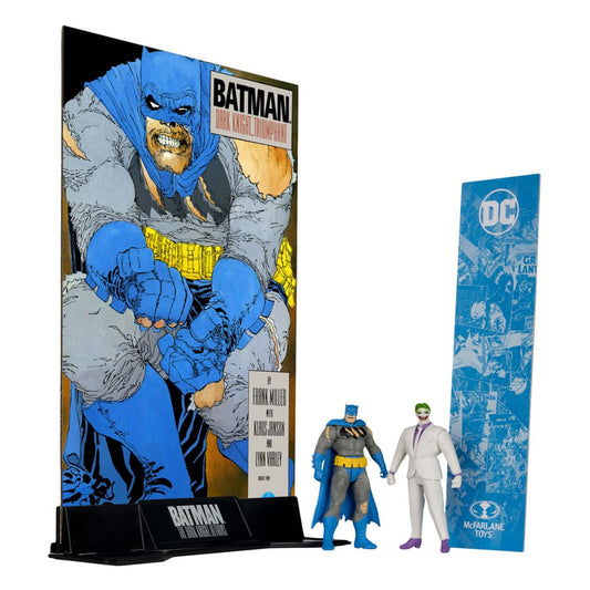 DC Direct Page Punchers Actionfiguren 2er-Pack Batman & The Joker (Batman: The Dark Knight Returns) 8 cm - Versand: 5-7 Tage nach Bestellung