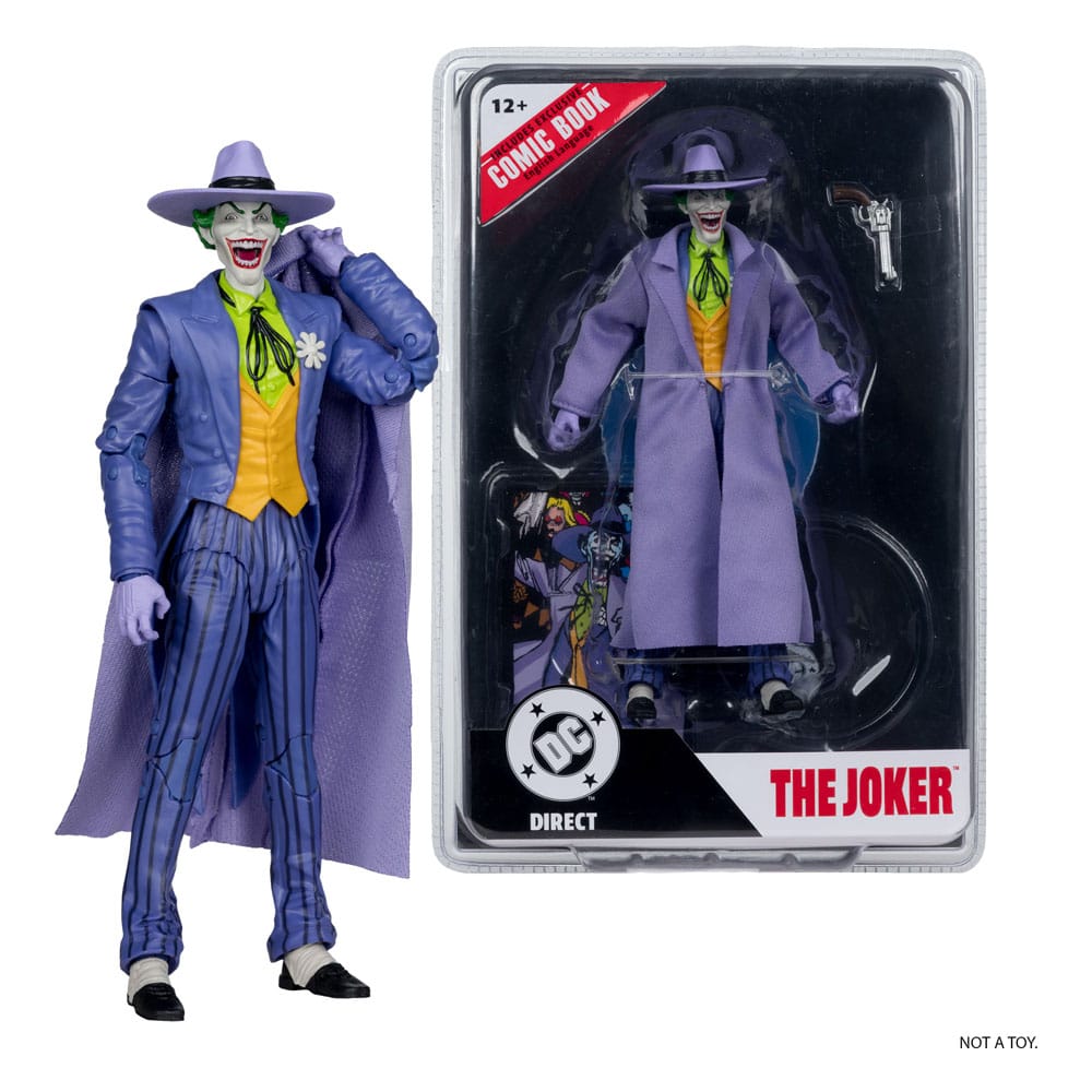 DC Direct Page Punchers Actionfigur The Joker (Crisis on Infinite Earths) 18 cm - Preorder - ETA: 03.11.2025