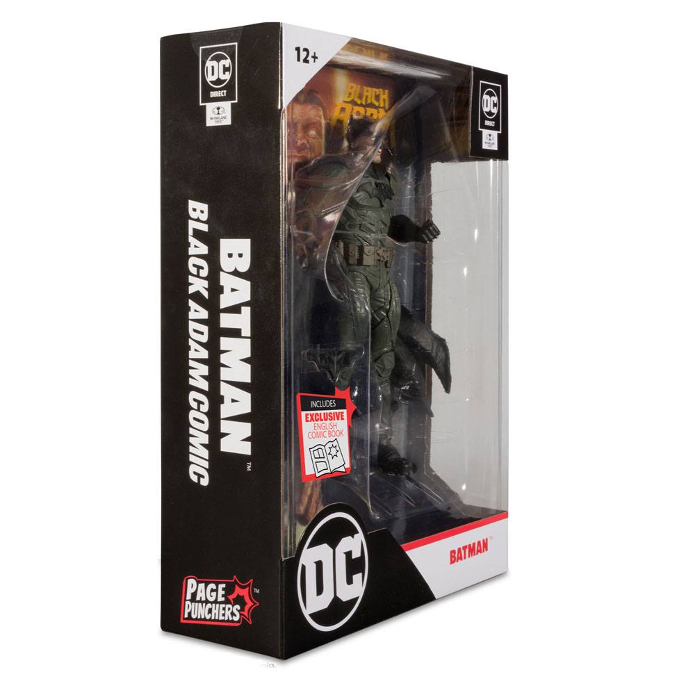 DC Black Adam Page Punchers Actionfigur & Comic Batman 18 cm - Preorder - ETA: 06.01.2026