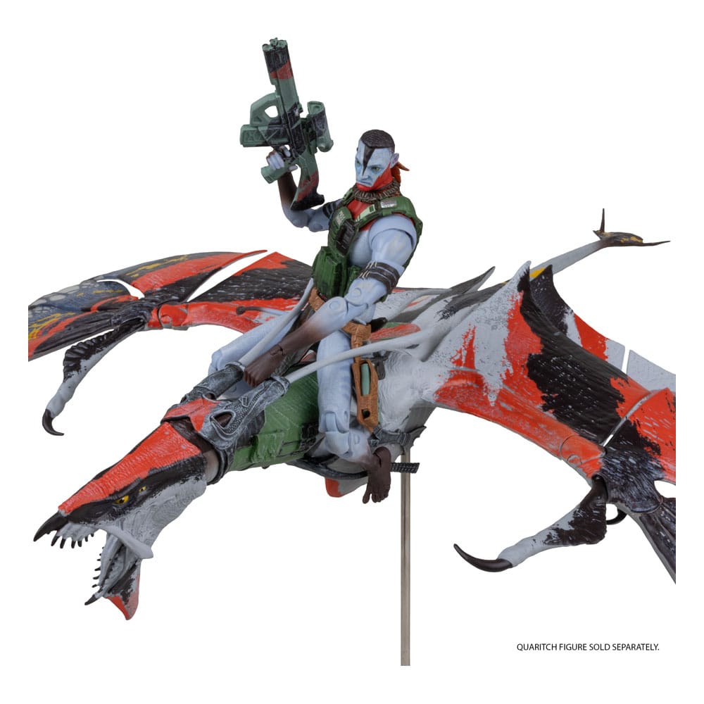 Avatar: Fire and Ash Actionfigur Quaritch's new Banshee - Versand: 7 Tage nach Bestellung