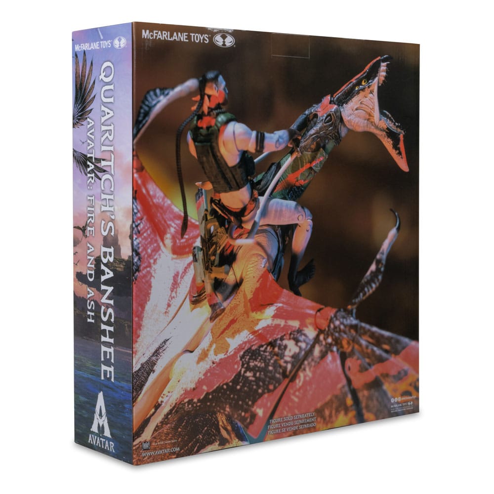 Avatar: Fire and Ash Actionfigur Quaritch's new Banshee - Versand: 7 Tage nach Bestellung