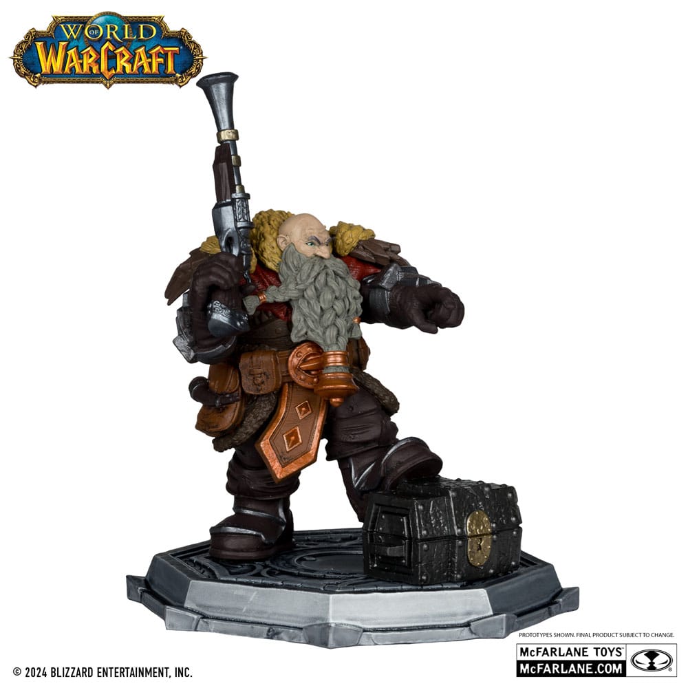 World of Warcraft PVC Statuen 2er-Pack 1/12 Dwarf Hunter: Beast Master & Pandaren: Monk (Gold Label) 15 cm - Versand: 5-7 Tage nach Bestellung