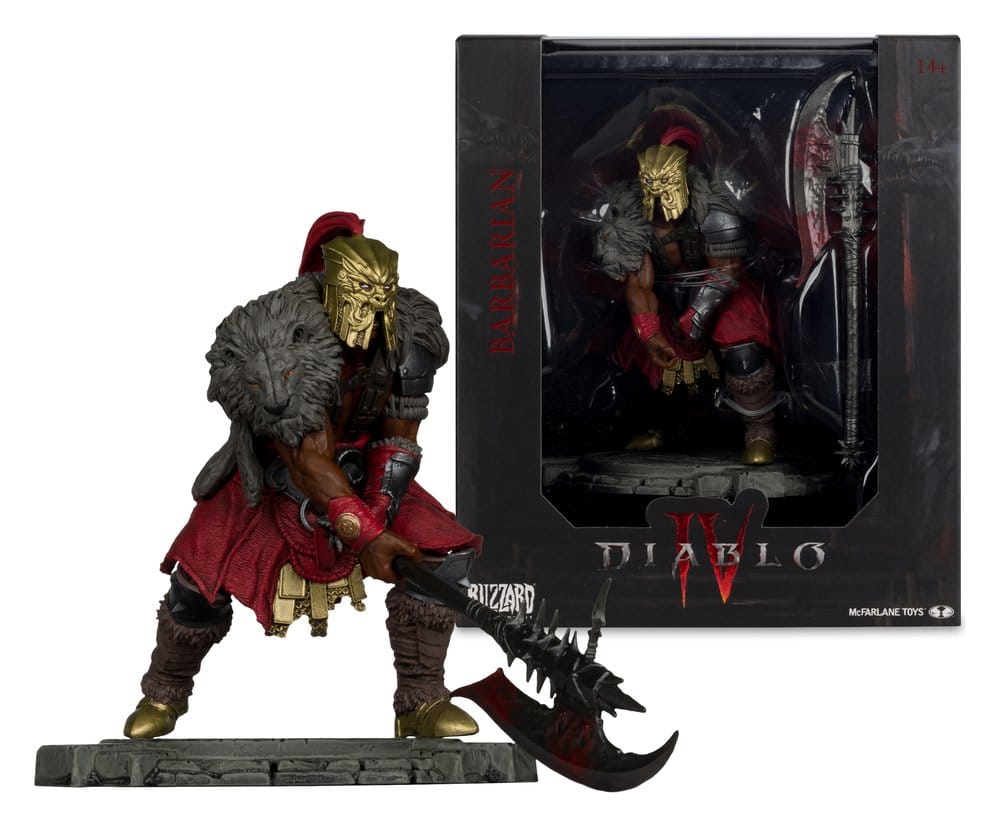 Diablo IV 1/12 Scale Limited Edition Posed Figur Barbar 12 cm - Preorder - ETA: 30.10.2026