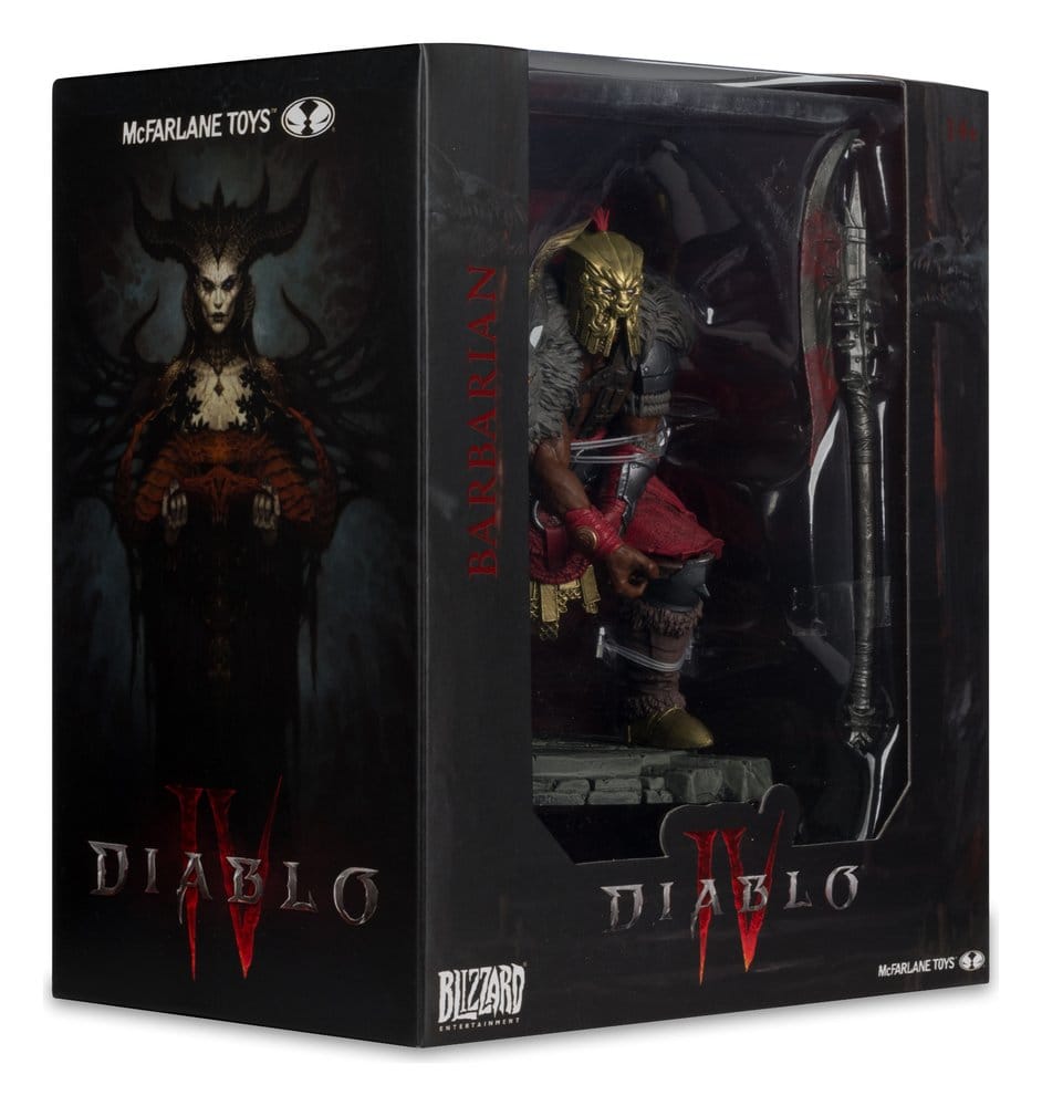Diablo IV 1/12 Scale Limited Edition Posed Figur Barbar 12 cm - Preorder - ETA: 30.10.2026