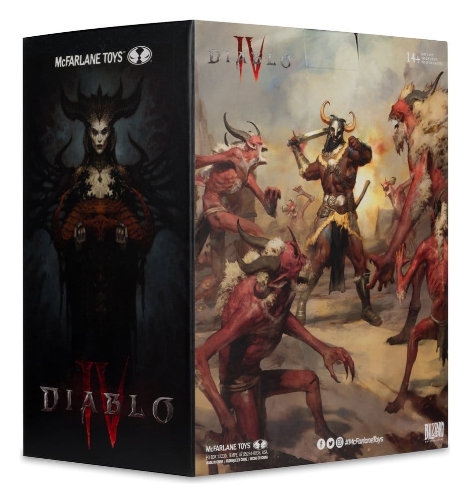 Diablo IV 1/12 Scale Limited Edition Posed Figur Barbar 12 cm - Preorder - ETA: 30.10.2026