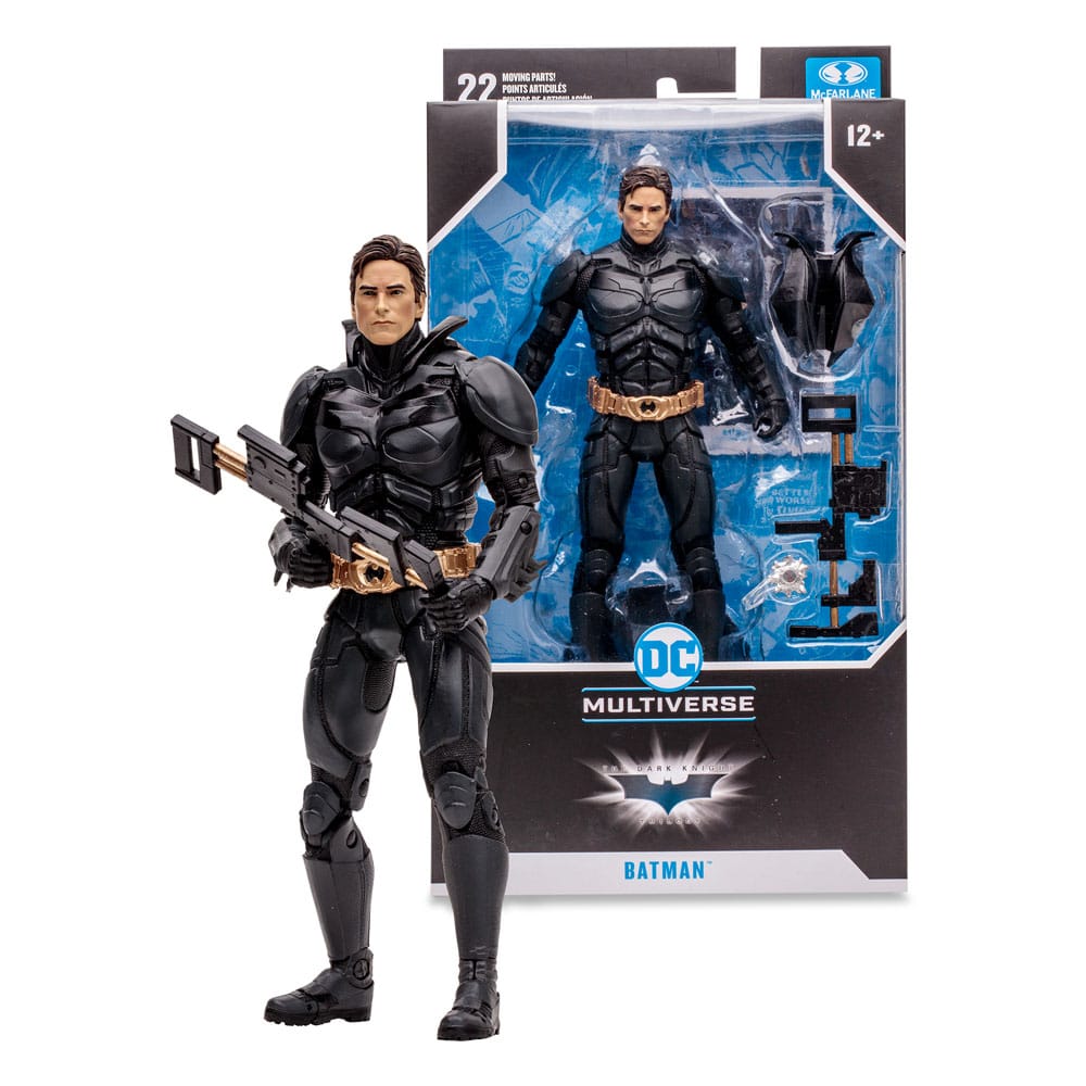 DC Multiverse Actionfigur Batman (The Dark Knight) (Sky Dive) 18 cm - Versand: 5-7 Tage nach Bestellung