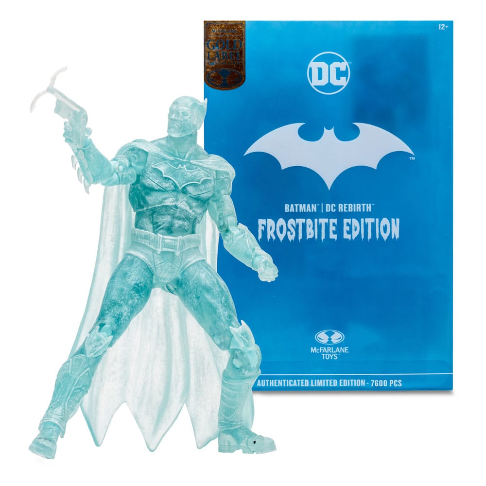 DC Multiverse Actionfigur Batman (DC Rebirth) Frostbite Edition (Gold Label) 18 cm - Versand: 5-7 Tage nach Bestellung
