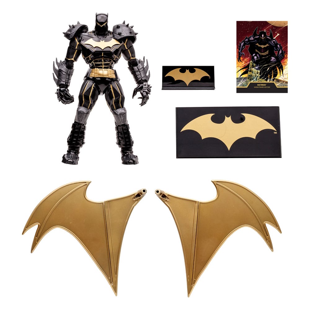 DC Multiverse Actionfigur Batman (Hellbat) (Knightmare) (Gold Label) 18 cm - Versand: 5-7 Tage nach Bestellung