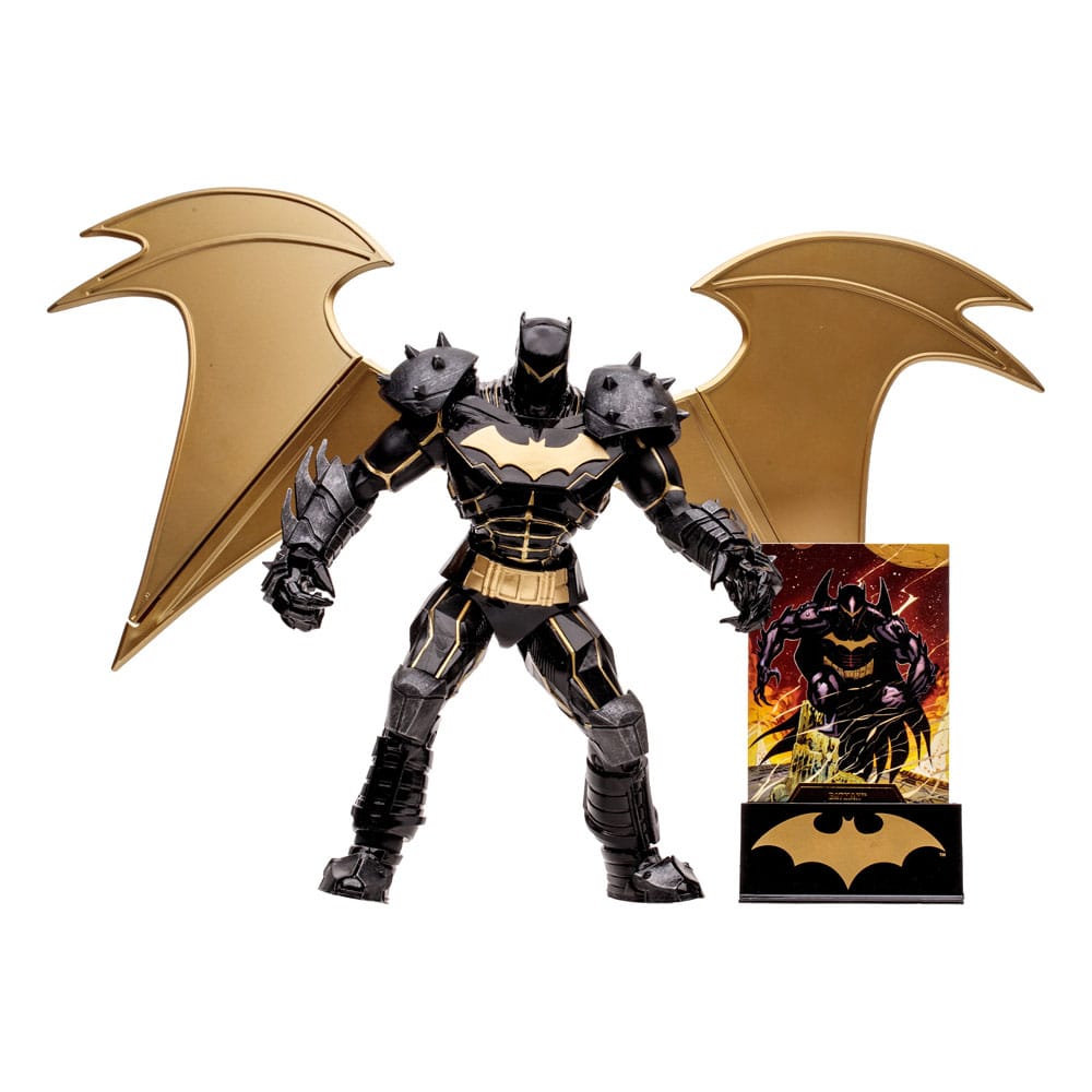 DC Multiverse Actionfigur Batman (Hellbat) (Knightmare) (Gold Label) 18 cm - Versand: 5-7 Tage nach Bestellung