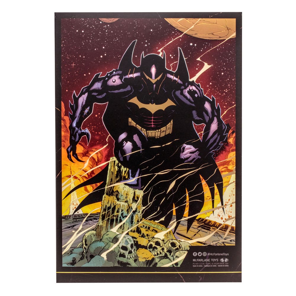 DC Multiverse Actionfigur Batman (Hellbat) (Knightmare) (Gold Label) 18 cm - Versand: 5-7 Tage nach Bestellung