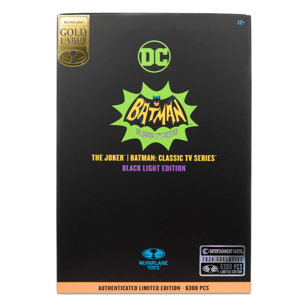 DC Multiverse Actionfigur BM66 The Joker (Black Light) (Gold Label) 18 cm - Versand: 5-7 Tage nach Bestellung
