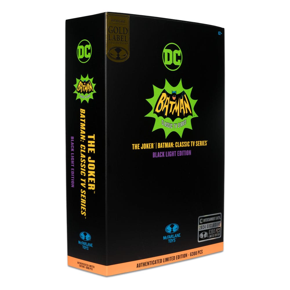 DC Multiverse Actionfigur BM66 The Joker (Black Light) (Gold Label) 18 cm - Versand: 5-7 Tage nach Bestellung