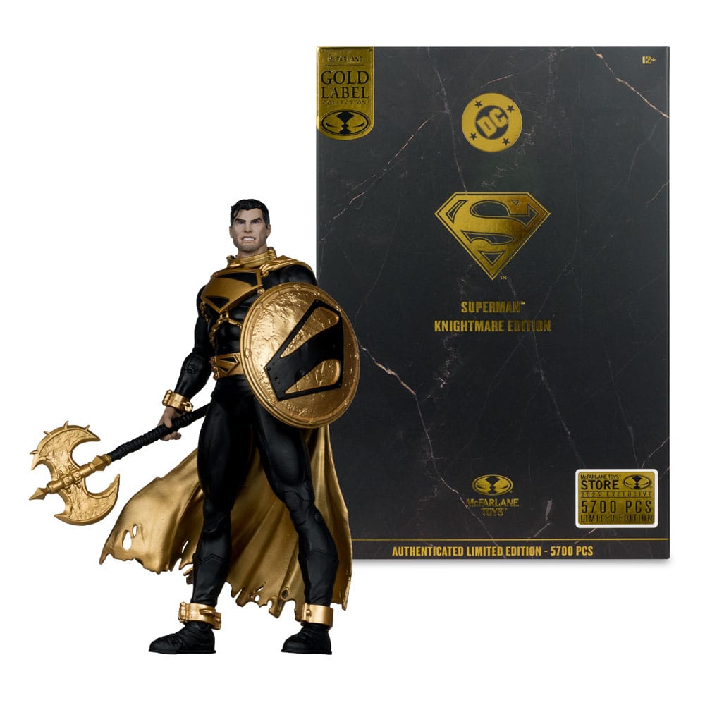 DC Multiverse Actionfigur Superman (Future State) (Knightmare) (Gold Label) 18 cm - Preorder - ETA: 25.11.2025