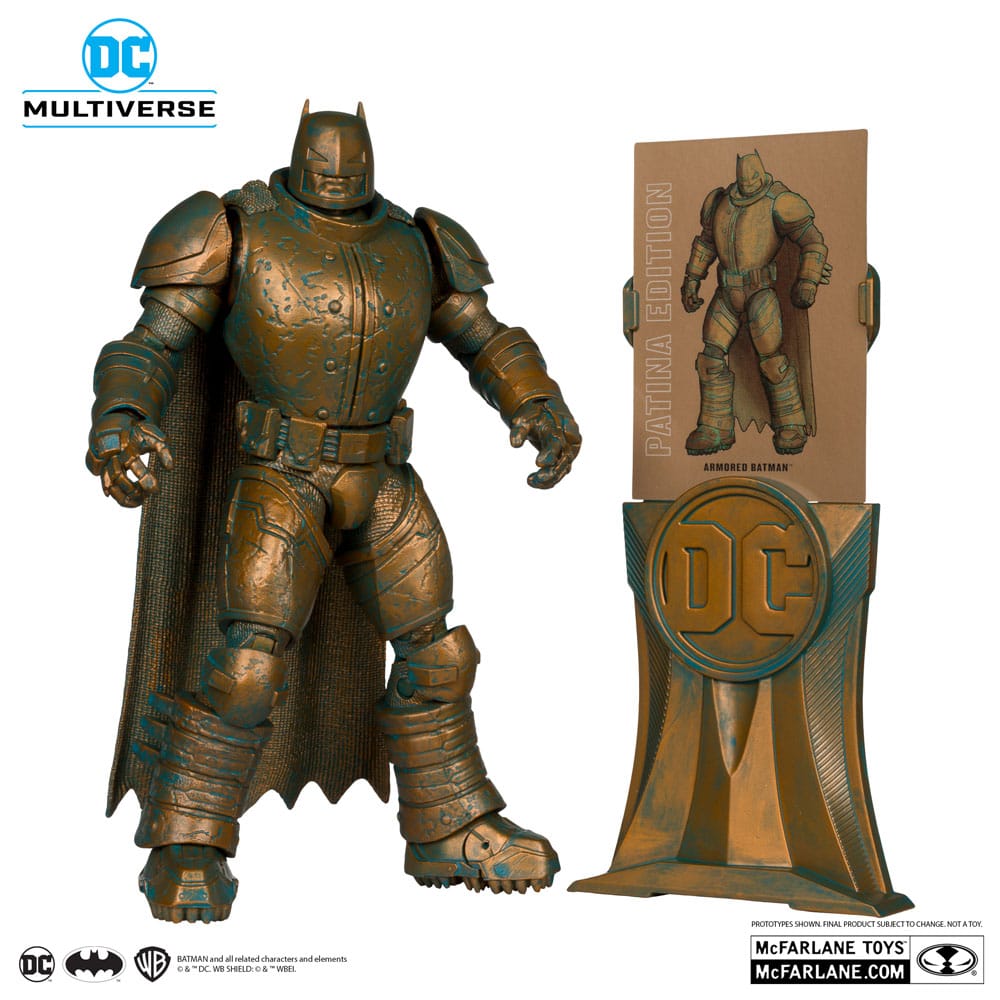 DC Multiverse Actionfigur Armored Batman (Batman: The Dark Knight Returns) Patina Edition (Gold Label) 18 cm - Versand: 5-7 Tage nach Bestellung