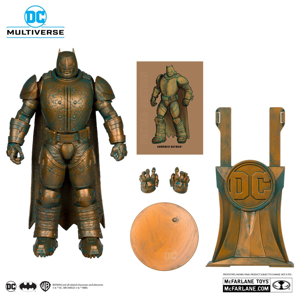 DC Multiverse Actionfigur Armored Batman (Batman: The Dark Knight Returns) Patina Edition (Gold Label) 18 cm - Versand: 5-7 Tage nach Bestellung
